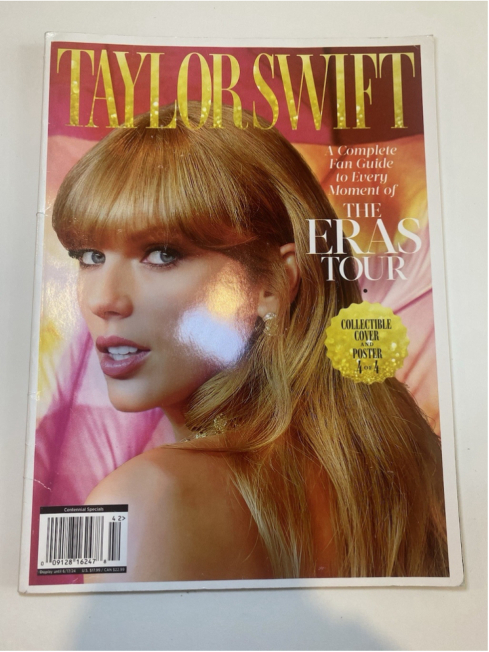 Taylor Swift Eras Tour Fan Guide Magazine Cover 4 of 4 Poster Removed